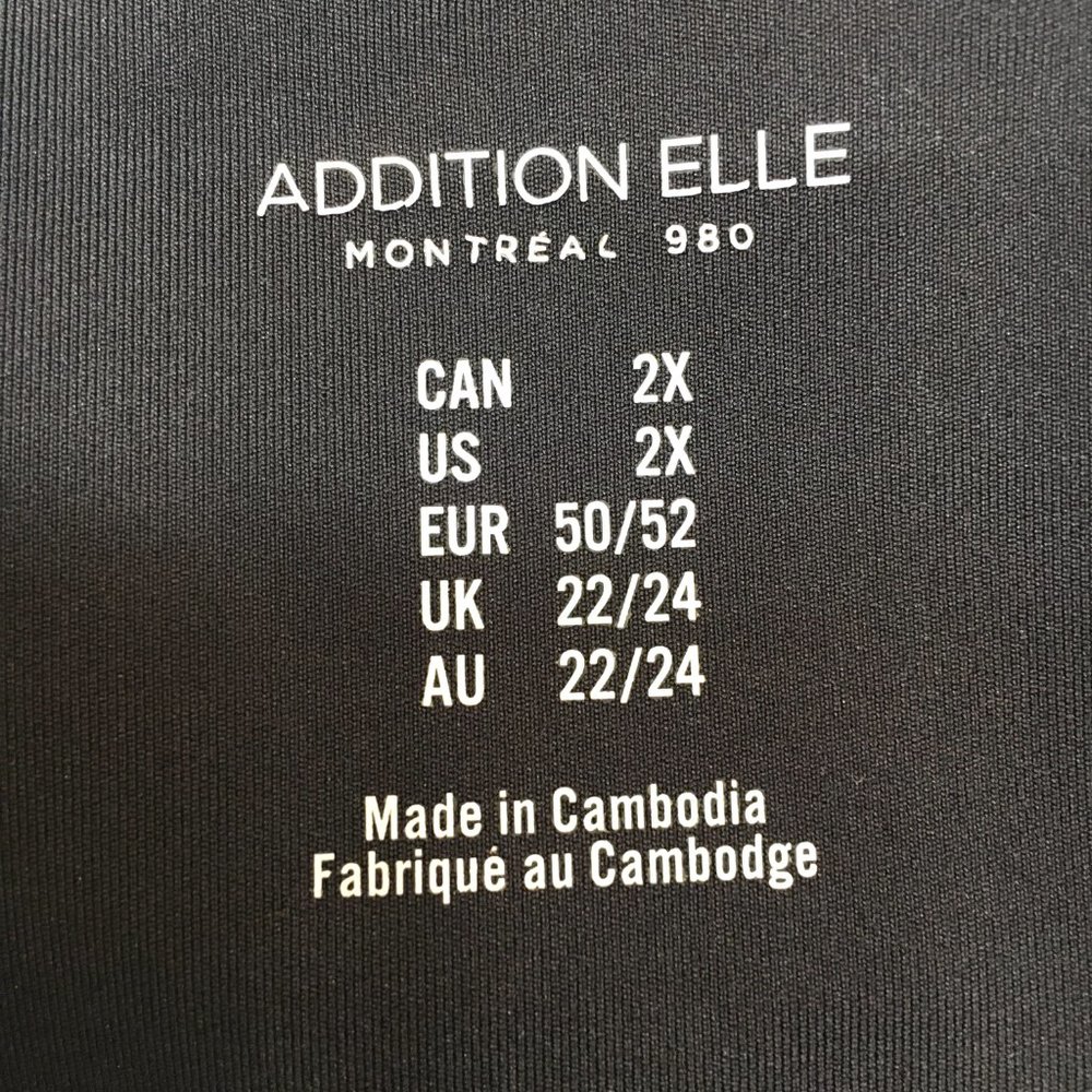 Sports Bra Addition Elle Workout Plus Size  2X - Picture 9 of 12